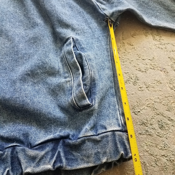 S.B.II By Bitterman SML Authentic Vintage 80's Jean Jacket Size M - Picture 12 of 12